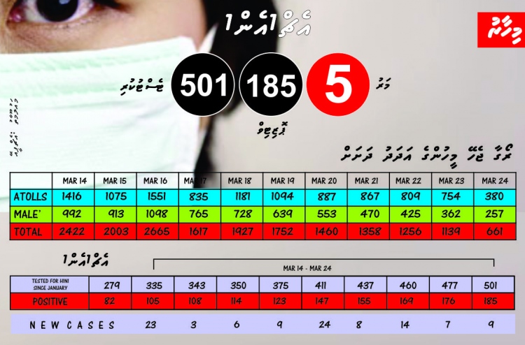 ރޯގާގެ ތަފާސްހިސާބުން ފެންނަ އަސްލު މަންޒަރު