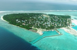 Faafu atoll Nilandhoo; the Ministry of Tourism announced a 10-hectare area from the island's lagoon for tourist resort development-- Photo: Facebook