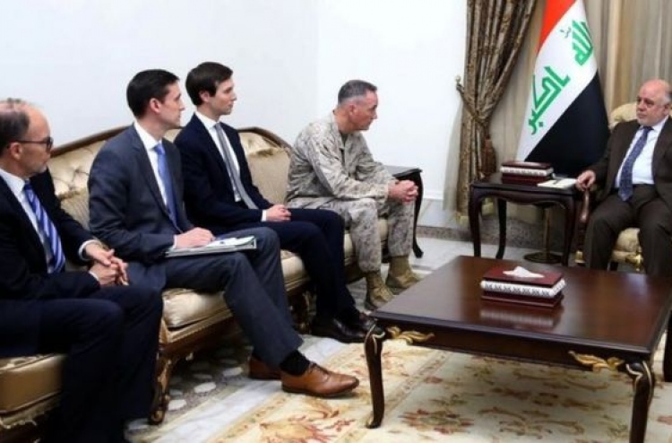 ޓްރަމްޕުގެ ދަނބިދަރިކަލުން އިރާގުގައި