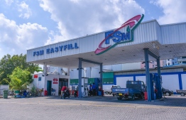Petrol Shed operated by Fuel Supplies Maldives Petrol. PHOTO: HUSSAIN WAHEED/ MIHAARU