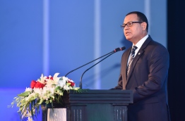 ދުނިޔޭގެ ސިއްހަތު ދުވަހުގެ ޖަލްސާގައި ޑިފެންސް މިނިސްޓަރު މިއަދު ވާހަކަ ދައްކަނީ -- ފޮޓޯ: ހުސެއިން ވަހީދު/ މިހާރު