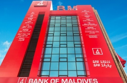 [File] ank of Maldives Ltd head office in Male' City -- Photo: Mihaaru