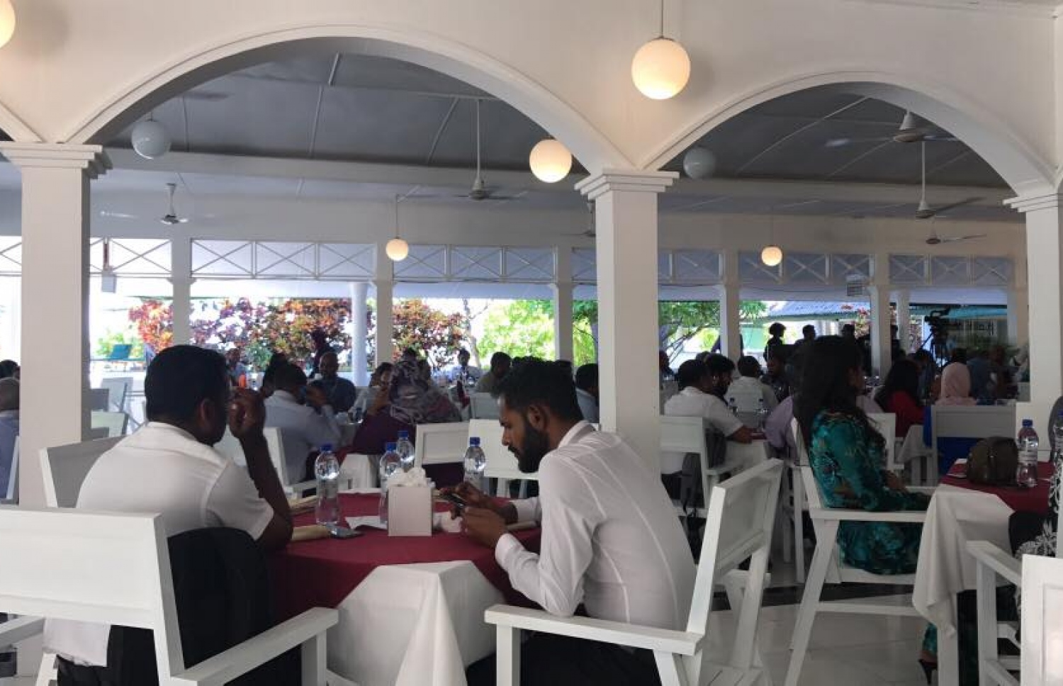 ގަމުގެ އީކްއޭޓަ ވިލެޖްގައި މިއަދު ފެށި އައްޑޫ އިންވެސްޓާސް ފޯރަމް --. ފޮޓޯ: ކިޔުންތެރިއެއް