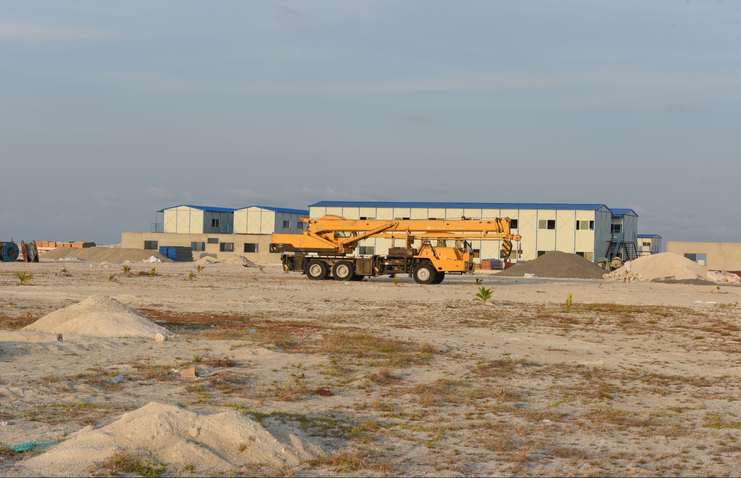 ހުޅުމާލޭގައި 7000 ހައުސިން ޔުނިޓް އަޅާ ސަރަހައްދު. - ފޮޓޯ: އެޗްޑީސީ