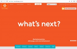 ރާގުގެ ލޯގޯއާ ކުލަ ބަދަލުކުރުމަށްފަހު އެ ކުންފުނީގެ ވެބްސައިޓްގައި އާ ލޯގޯ ހިމަނާފައި.