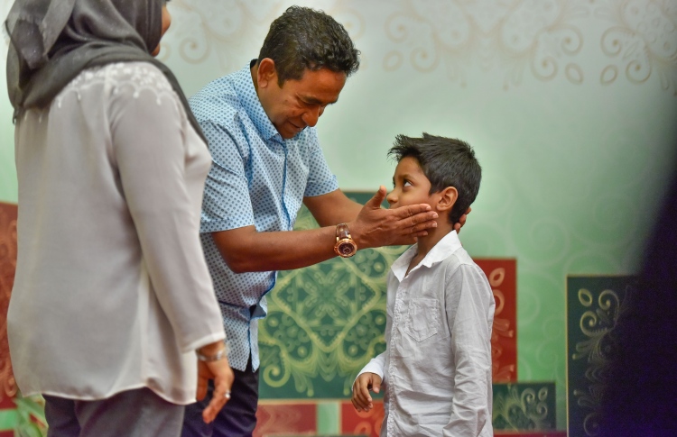 ރައީސް އީދު ސަލާމްކުރެއްވުން ރަސްރަނި ބަގީޗާގައި