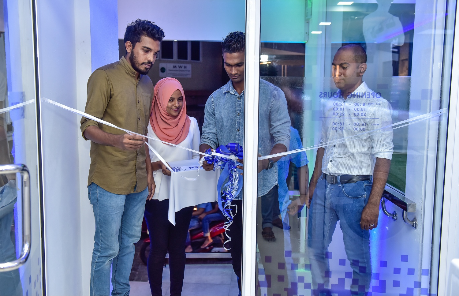 މަޝްހޫރު ދުވުންތެރިޔާ ސާއިދު ލިޓަސް ހޯމް ސެންޓަރު މިރޭ ހުޅުވައިދެނީ. ފޮޓޯ: ނިޝާން އަލީ /މިހާރު