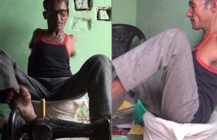 ދެ އަތް ނެތަސް މިއީ މޮޅު ފެހުންތެރިއެއް