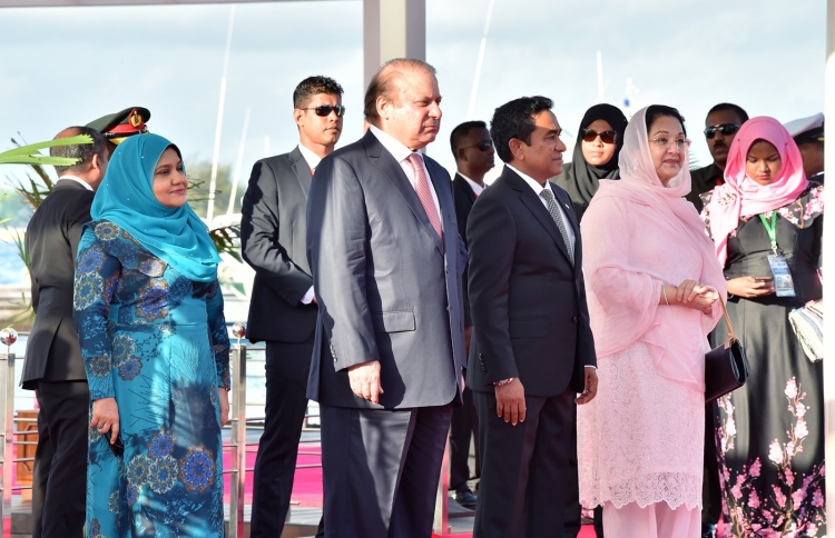 ނަވާޒް ޝަރީފަށް ރަސްމީ މަރުހަބާ ދަންނަވައިފި