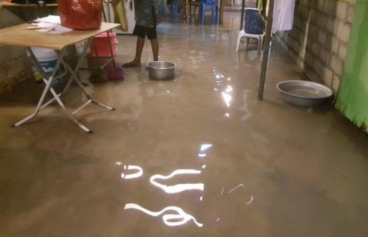 މިލަންދުއަށް ވާރޭވެހި 35 ގެއަކަށް ފެން ވަދެއްޖެ