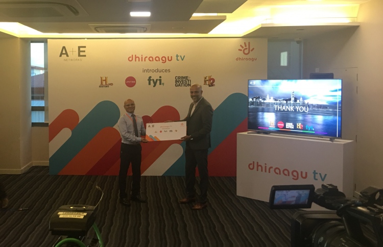 ދިރާގު ޓީވީން އާ ފަސް ޗެނަލެއް ދައްކަން ފަށައިފި