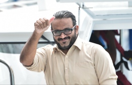 Former Vice President Ahmed Adeeb. He entered a confessional agreement with the state fore a reduced sentence over his involvement in the Maldives Marketing and Public Relations Corporation (MMPRC) graft. PHOTO: MIHAARU