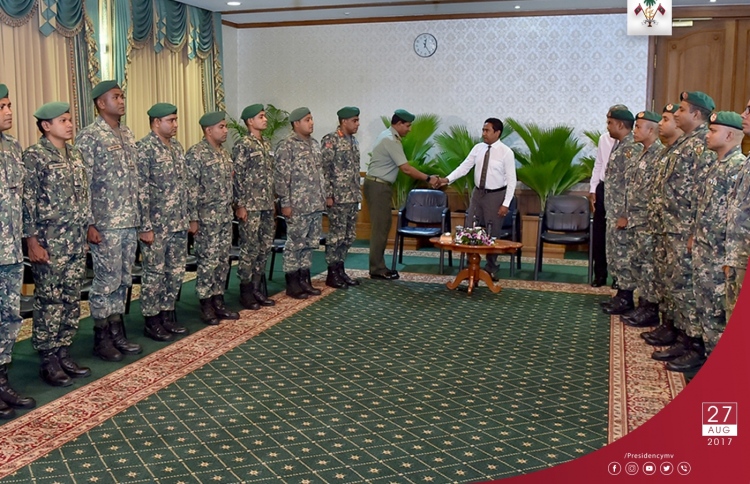 ރަސްރަނި ބަގީޗާ ހެދި ސިފައިންނާ ރައީސް ބައްދަލުކޮށްފި