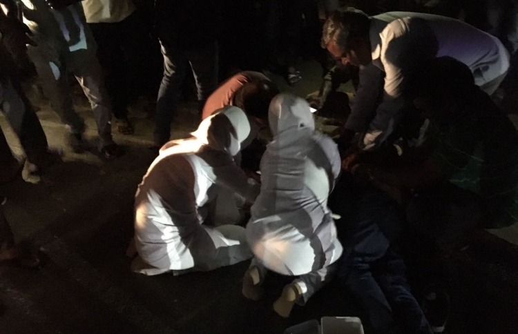 އައްޑޫގައި ހިނގި އެކްސިޑެންޓެއްގައި މީހަކު މަރުވެއްޖެ