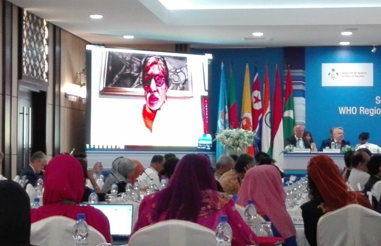 އަމީތާބު ވީޑިއޯ މެދުވެރިކޮށް ބައްދަލުވުމުގައި ބައިވެރިވި