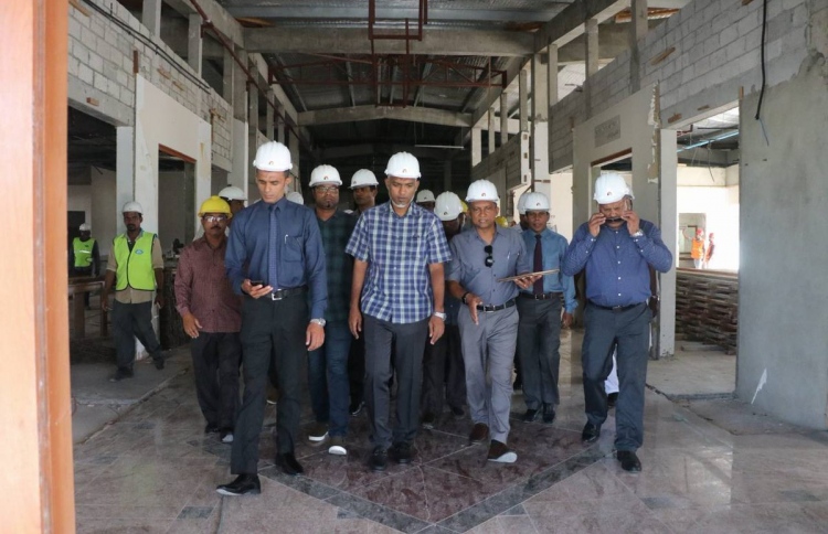 އައްޑޫގެ އާ ހޮސްޕިޓަލް މޭ މަހު ނިމޭނެ: މުއިއްޒު