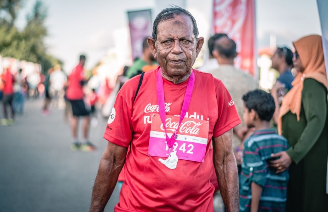 ހިތަދޫ، އައްޑޫ ސިޓީ (ސެޕްޓެމްބަރު 17) – ކޮކާކޯލާ ޓީއެފްޖީ "ރަން އިން އައްޑޫ" އިވެންޓުގެ ތެރެއިން. –ފޮޓޯ: އިބްރާހިމް އުޝާފަތު