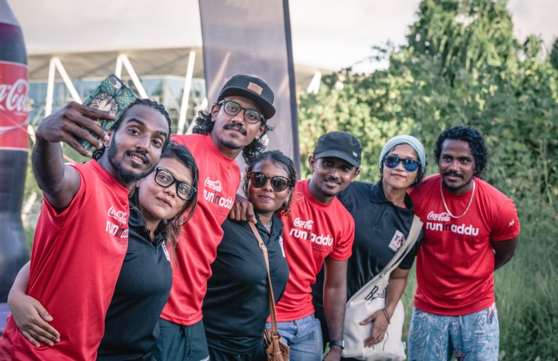 ހިތަދޫ، އައްޑޫ ސިޓީ (ސެޕްޓެމްބަރު 17) – ކޮކާކޯލާ ޓީއެފްޖީ "ރަން އިން އައްޑޫ" އިވެންޓުގެ ތެރެއިން. –ފޮޓޯ: އިބްރާހިމް އުޝާފަތު