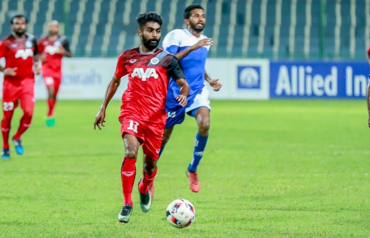 ރިޒޭގެ ގޯލުން މިލަންދޫ އަތުން ތިނަދޫ މޮޅުވެއްޖެ