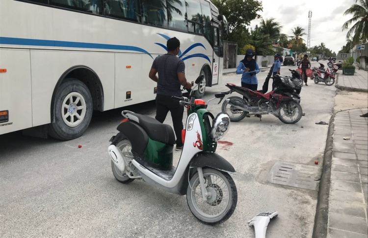 ހިތަދޫގައި އެކްސިޑެންޓްވި އަންހެންމީހާ މާލެ އަށް