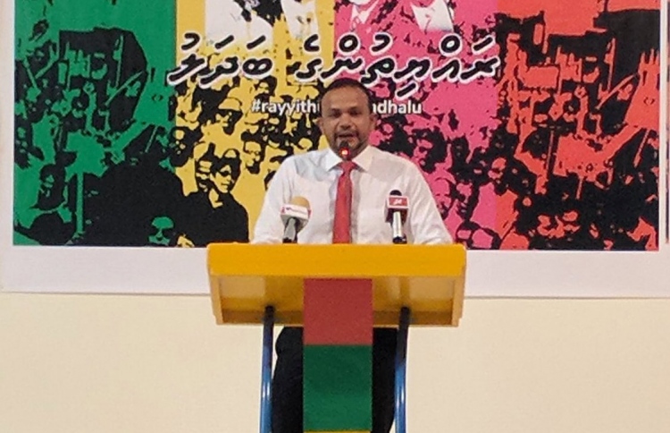 ރައީސަކަށް އައްޑޫ ތަރައްގީއެއް ނުކުރެވުނު: އަލީ