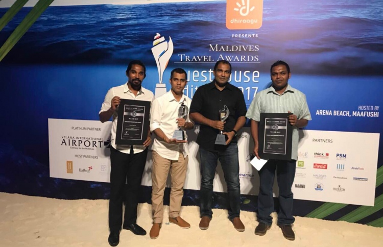 ވެލާނާ ބީޗަށް ގެސްޓްހައުސްގެ ދެ އެވޯޑް ލިބިއްޖެ