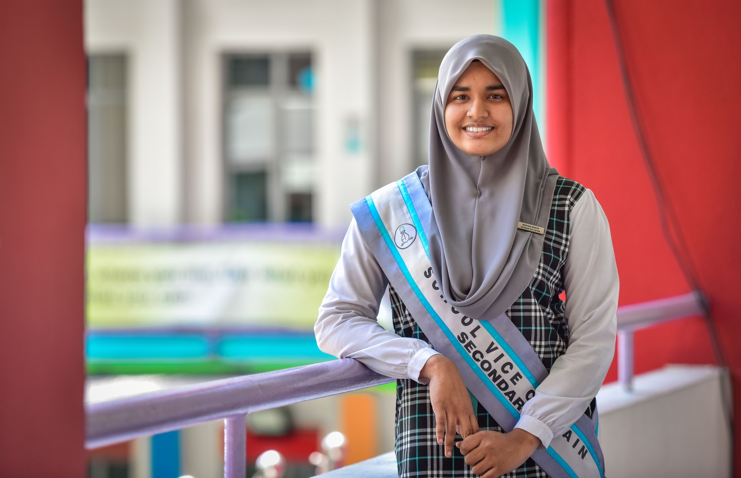 މަރިޔަމް މާވީން މުސްތަފާ، އަހުމަދިއްޔާ އިންޓަނޭޝަނަލް ސްކޫލް --- ފޮޓޯ:ނިޝާން އަލީ