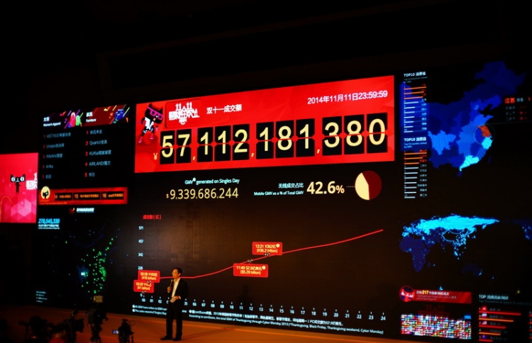 އަލީބާބާއިން އެއް ދުވަހުން 25 ބިލިއަން ޑޮލަރު