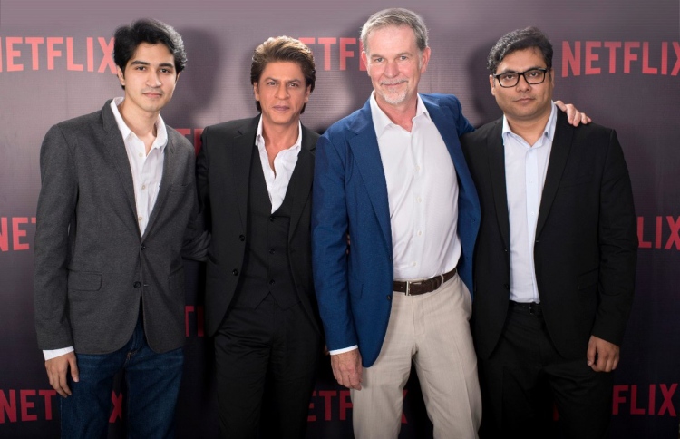 ނެޓްފްލިކްސް އާއި ޝާހްރުކް ސިލްސިލާއެއް ހަދަނީ