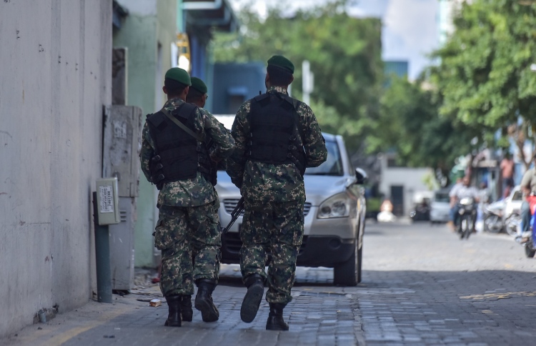 ތަމްރީނުތަކުގައި ބައިވެރިވުމަށް ސިފައިން އިންޑިއާއަށް