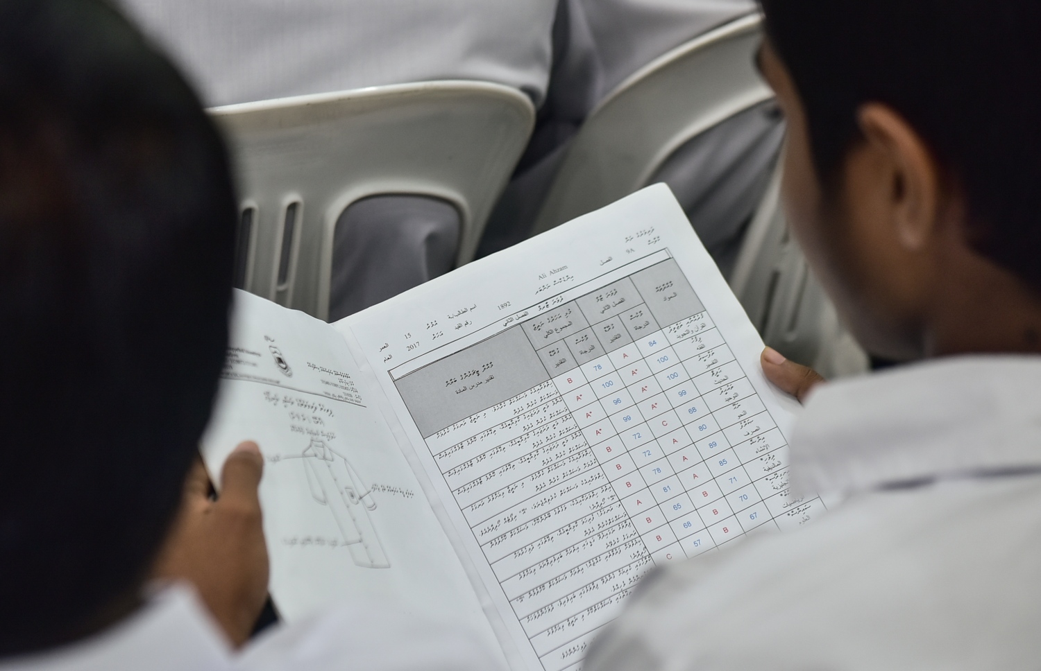 ދަރިވަރަކު ރިޕޯޓް ފޮތް ބަލަނީ: ސްކޫލުގެ މާހައުލު ވާން ޖެހެނީ އިތުބާރު ކުރެވޭ ވަރުގެ މާހައުލަކަށް -- ފައިލް ފޮޓޯ: މިހާރު