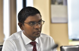 Ahmed Naseer, the governor of Maldives Monetary Authority (MMA). PHOTO/MIHAARU