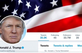 Popular social media 'Twitter' has recently labeled several Trump tweets as misleading and violating its standards on promoting violene. The animosity begins to grow, with Twitter most recently labelling one of President Trump's tweets as being abusive in nature. PHOTO: TWITTER