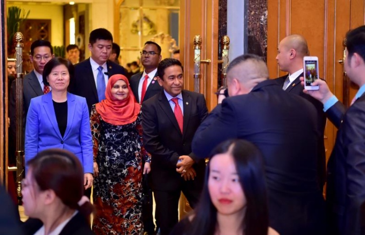 ޗައިނާއާއެކު މަސައްކަތްކުރުމުގައި ދެމިހުންނާނަން: ރައީސް