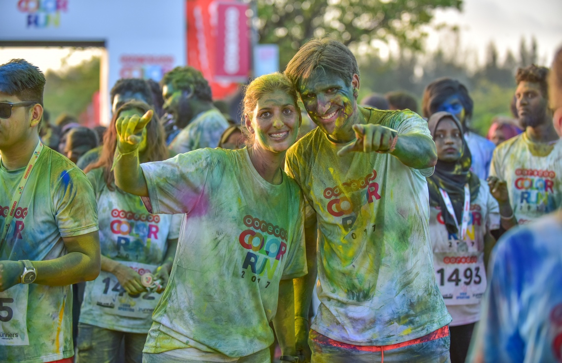 ހުޅުމާލެ: 8 ޑިސެމްބަރު 2017، އުރީދޫ އިން ރާއްޖޭގެ ދުވުމުގެ މައިދާނަށް މުޅިން އަލަށް ތައާރަފުކުރި "ކަލާ ރަން" މިއަދު ހުޅުމާލޭގައި ބޭއްވުން ، އުރީދޫ އިން މިއަދު ބޭއްވި ކަލާ ރަންގެ އަމާޒަކީ، ދުޅަހެޔޮ ދިރިއުޅުމަކަށް، ދުވުމަކީ މަޖާ އަދި އުފާވެރިކަން ގެނުވަދޭނެ ހަރަކާތެއްކަން އަންގައިދިނުން ކަމަށް އެ ކުންފުނިން ބުނޭ،--. ފޮޓޯ: ނިޝާން އަލީ/ މިހާރު