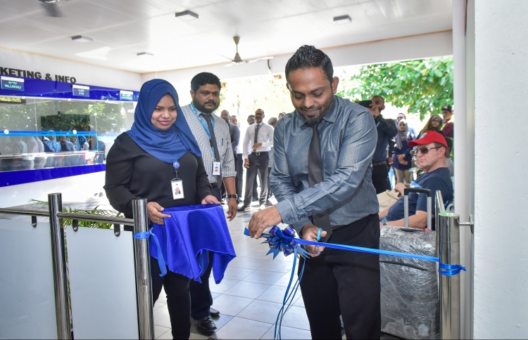 ވިލިމާލެ ވަގުތީ ފެރީ ޓާމިނަލް ހުޅުވައިފި