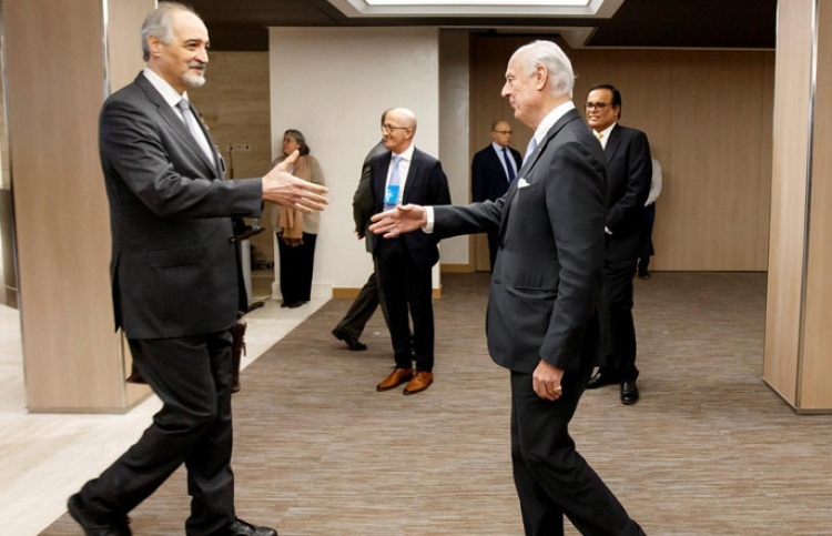 ސުލްހައިގެ ވާހަކަތަކަށް ސީރިޔާގެ ވަފްދު ޖެނީވާ އަށް