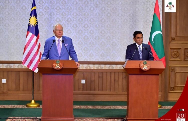 މެލޭޝިއާގެ އިންވެސްޓަރުން ރާއްޖެ އަށް ބޭނުން: ރައީސް