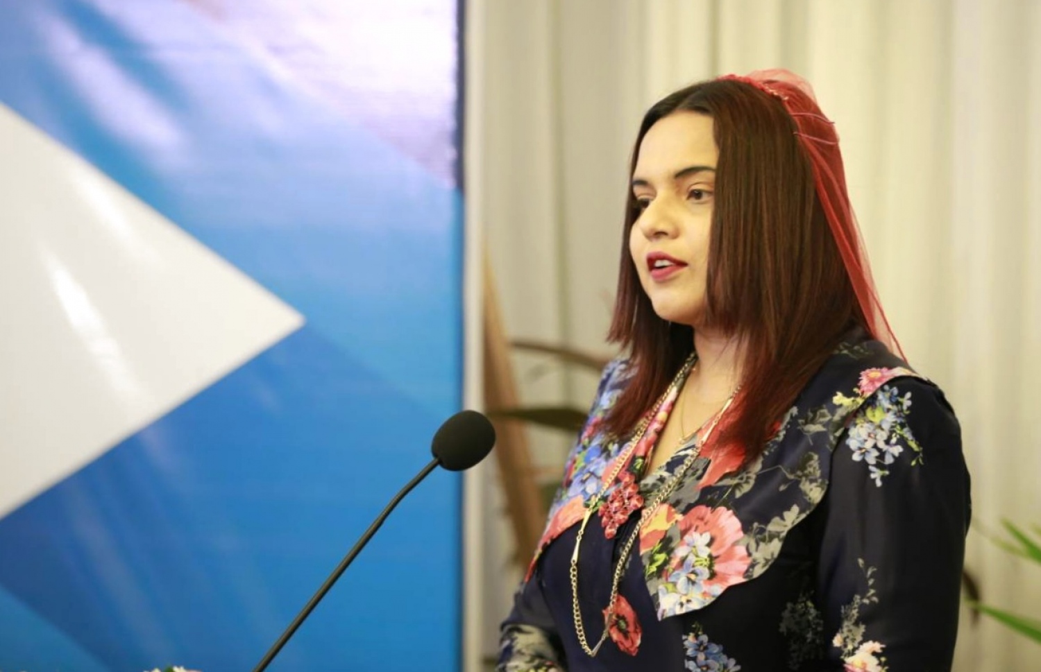 ހިއްސާ ހަރަކާތް ފެށުމަށް ބޭއްވި ރަސްމިއްޔާތުގައި ޔޫތު މިނިސްޓާރު އިރުތިޝާމް ވާހަކަދައްކަަވަނީ-- ފޮޓޯ: ހުސެއިން ވަހީދު/ މިހާރު