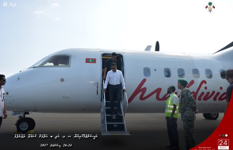 ނ. ބ، އަދި ހިންނަވަރަށް ރައީސް ފުރާވަޑައިގެންފި