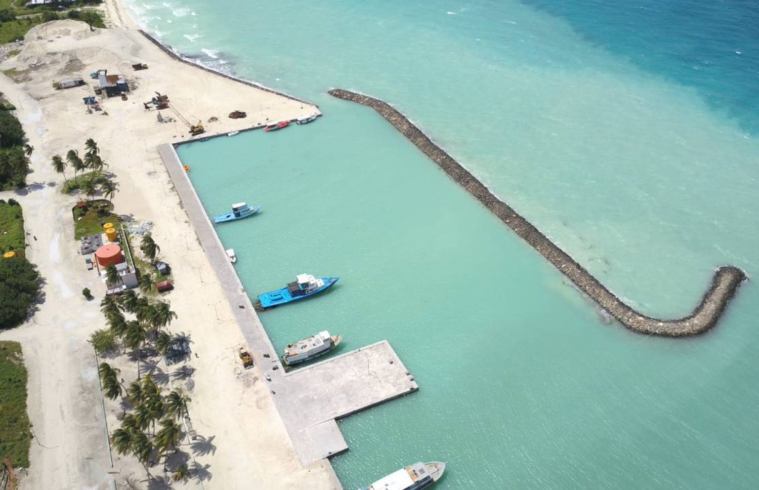 ލ. ގަމު ތުނޑީ ބަނދަރު: މި މަސައްކަތް ނިންމާފައިވަނީ މިދިޔަ އޮކްޓޫބަރު މަހުގެ ތެރޭގައި