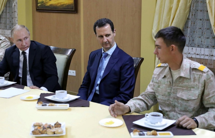 ބައްޝާރު ވެރިކަމުން ދުރު ކުރަން ރަޝިޔާ ބޭނުމެއް ނޫން