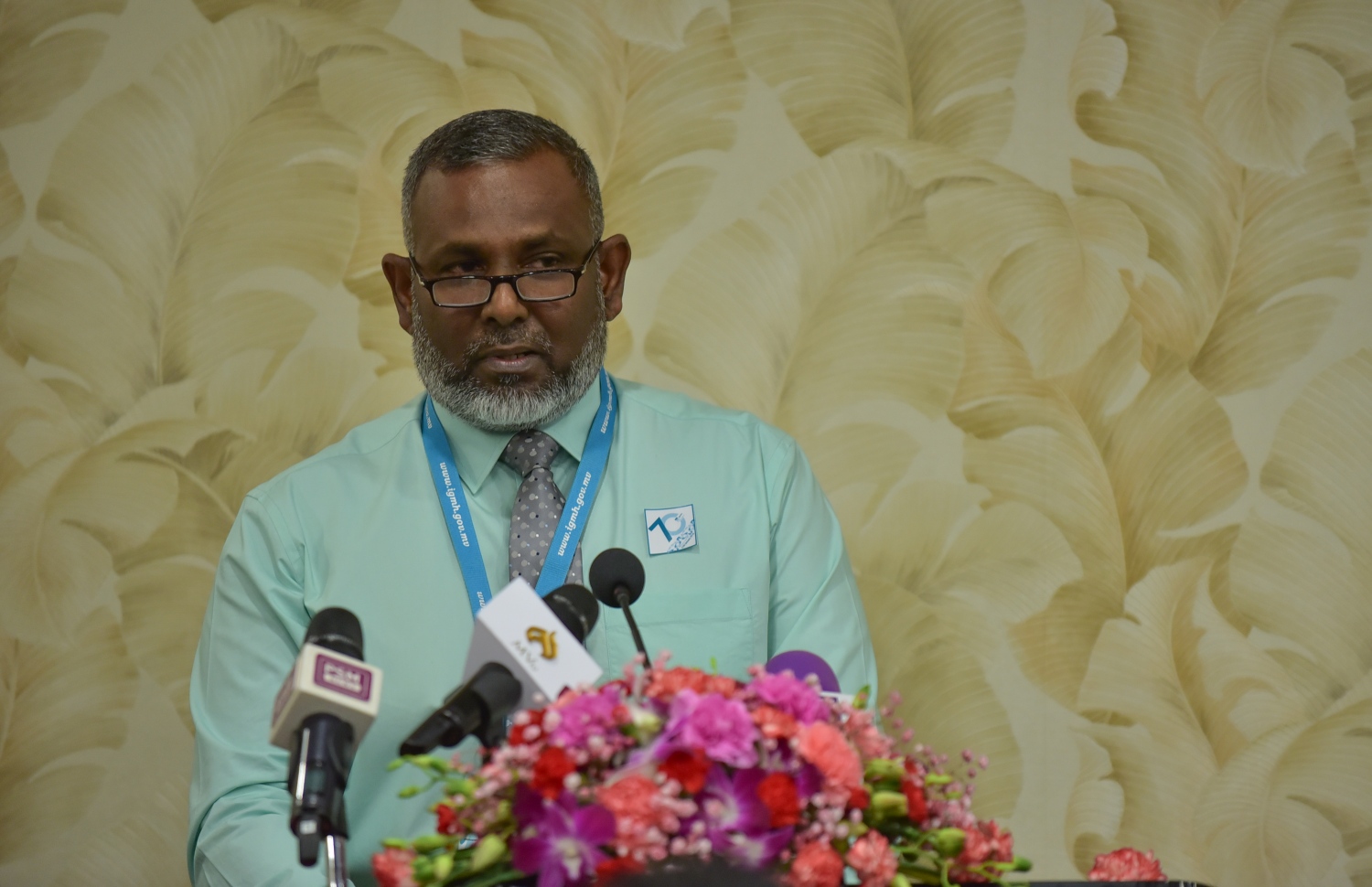 މިއަދުގެ ރަސްމިއްޔާތުގައި އައިޖީއެމްއެޗުގެ ސީއީއޯ ފަރުހަތު ވާހަކަ ދައްކަވަނީ-- މިހާރު ފޮޓޯ: ހުސެން ވަހީދު