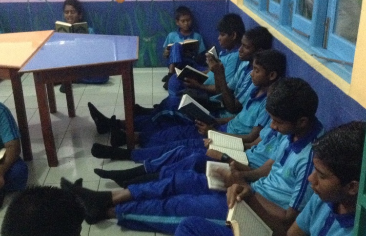 ސްކޫލުތަކުން މިއަދު ފެނުނު ރީތި މަންޒަރު