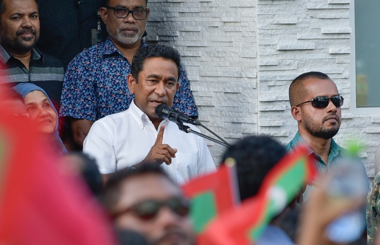 ރައީސް ޔާމީން: ބާރު ގަދަ، އެކަމަކު ވޯޓުން ވީ ބަލި!