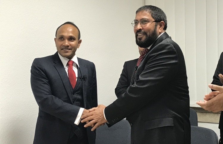 "ޖޭޕީއާ ގުޅުނީ އަދުލުވެރި ވެރިޔަކަށް ގާސިމް ވާނެތީ"