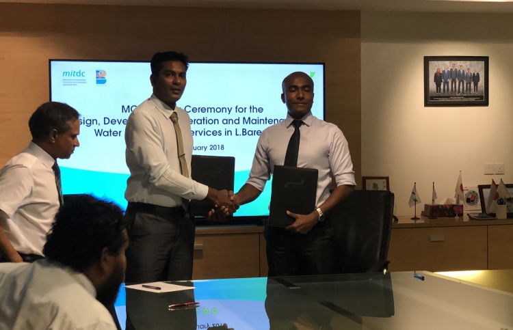 ބަރެސްދޫގެ ފެނާއި ނަރުދަމާގެ މަސައްކަތް ހަވާލުކޮށްފި