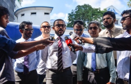 Opposition MPs near on Supreme court / State of Emergency SoE / People's Majilis