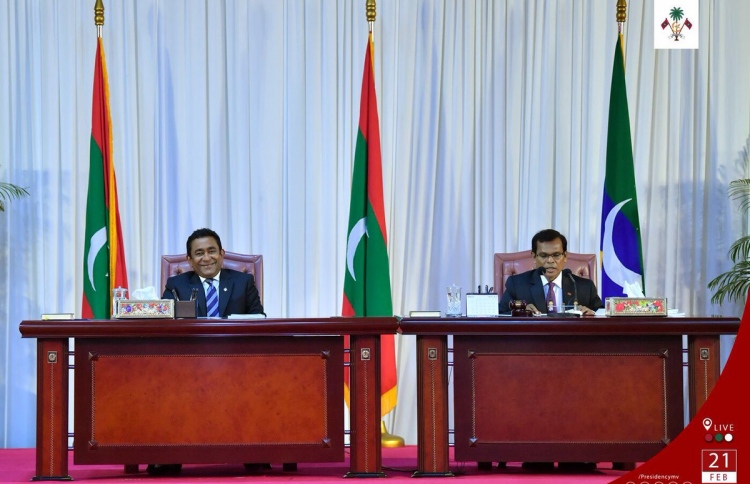 އައިހެވަން މަޝްރޫއުގެ މާސްޓަ ޕްލޭން ނިމިއްޖެ: ރައީސް