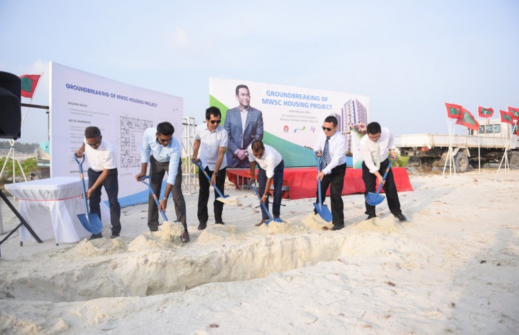 އެމްޑަބްލިއުއެސްސީން ދެ ޓަވަރުގެ މަސައްކަތް ފަށައިފި